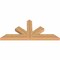 Ekena Millwork Saratoga Timber Gable Bracket, Western Red Cedar, 60"W x 27"H x 3 1/2"D x 5 1/2"F, 11/12 Pitch GBW060X27X0406SAR00SWR - alternate 2